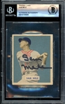 1949 Bowman #118 Sam Mele Autograph BGS Authentic Auto