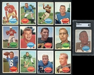 1960 Topps Football Complete Set With SGC Graded Brown