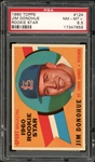 1960 Topps #124 Jim Donohue Rookie Star PSA 8.5 NM-MT