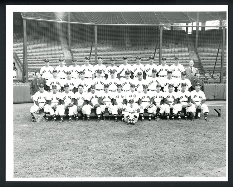 1946 Boston Red Sox A.L. Championship Wire Photo From the Ted Williams Estate