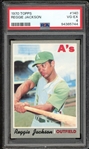 1970 Topps #140 Reggie Jackson PSA 4 VG-EX