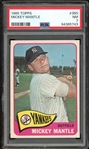 1965 Topps #350 Mickey Mantle PSA 7 NM 