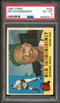 1960 Topps #335 Red Schoendienst PSA 6 EX-MT