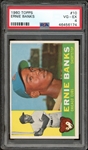 1960 Topps #10 Ernie Banks PSA 4 VG-EX