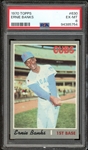 1970 Topps #630 Ernie Banks PSA 6 EX-MT