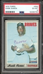 1970 Topps #500 Hank Aaron PSA 6 EX-MT