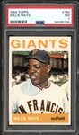 1964 Topps #150 Willie Mays PSA 7 NM