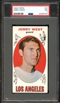 1969 Topps #90 Jerry West PSA 7 NM