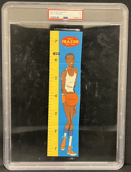 1969 Topps Rulers #17 Walt Frazier PSA 5 EX