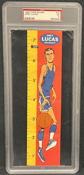 1969 Topps Rulers #15 Jerry Lucas PSA 5 EX