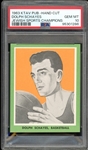 1963 KTAV Publishing Jewish Sports Champions Dolph Schayes Hand Cut PSA 10 GEM MINT