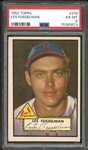 1952 Topps #378 Les Fusselman PSA 6 EX-MT