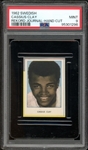 1962 Swedish Cassius Clay Rekord Journal -Hand Cut PSA 9 MINT