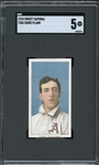 1909-11 T206 Sweet Caporal 350/30 Eddie Plank SGC 5 EX- Exceptional Quality That Provides a Strong EX/MT to NM Appearance