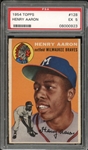 1954 Topps #128 Henry Aaron PSA 5 EX