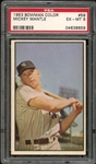 1953 Bowman Color #59 Mickey Mantle PSA 6 EX-MT