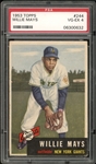 1953 Topps #244 Willie Mays PSA 4 VG-EX