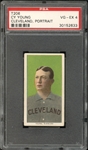 T206 Piedmont 150 Cy Young Cleveland Portrait PSA 4 VG-EX