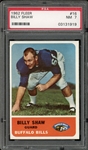 1962 Fleer #16 Billy Shaw PSA 7 NM