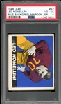 1948 Leaf #52 Leo Nomellini Blue Background, Maroon Jersey PSA 4 VG-EX