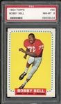 1964 Topps #90 Bobby Bell PSA 8 NM-MT