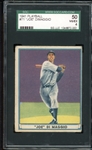 1941 Playball #71 Joe Dimaggio SGC 4 VG/EX