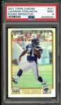 2001 Topps Chrome Rookie Refractor (444/999) #221 LaDainian Tomlinson PSA 9 MINT