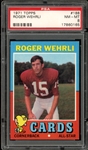 1971 Topps #188 Roger Wehrli PSA 8 NM-MT