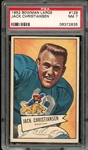 1952 Bowman Large #129 Jack Christiansen PSA 7 NM