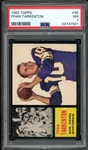 1962 Topps #90 Fran Tarkenton PSA 7 NM