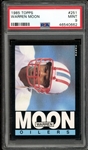 1985 Topps #251 Warren Moon PSA 9 MINT