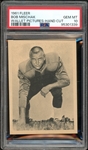 1961 Fleer Bob Mischak Wallet Pictures- Hand Cut PSA 10 GEM MINT 1/1