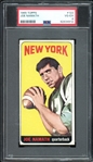 1965 Topps #122 Joe Namath PSA 4 VG-EX