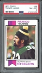 1973 Topps #89 Franco Harris PSA 8 NM-MT