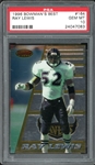 1996 Bowmans Best #164 Ray Lewis PSA 10 GEM MINT