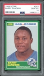 1989 Score #257 Barry Sanders PSA 10 GEM MINT