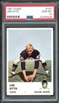 1961 Fleer #197 Jim Otto PSA 10 GEM MINT