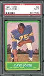 1963 Topps #44 Dave Jones PSA 7 NM