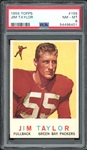 1959 Topps #155 Jim Taylor PSA 8 NM-MT