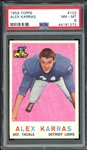 1959 Topps #103 Alex Karras PSA 8 NM-MT