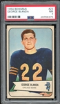 1954 Bowman #23 George Blanda PSA 7 NM