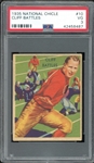 1935 National Chicle #10 Cliff Battles PSA 3 VG