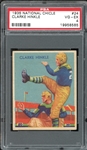 1935 National Chicle #24 Clarke Hinkle PSA 4 VG-EX