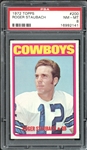 1972 Topps #200 Roger Staubach PSA 8 NM-MT