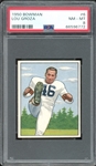 1950 Bowman #6 Lou Groza PSA 8 NM-MT