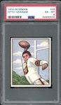 1950 Bowman #45 Otto Graham PSA 6 EX-MT