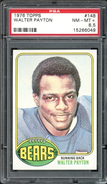 1976 Topps #148 Walter Payton PSA 8.5 NM-MT+