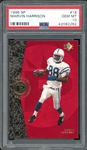 1996 SP Premier Prospects #18 Marvin Harrison PSA 10 GEM MINT