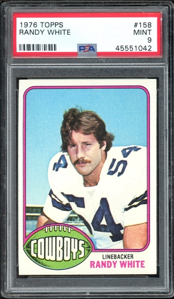 1976 Topps #158 Randy White PSA 9 MINT