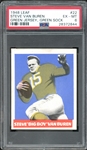 1948 Leaf #22 Steve Van Buren (Green Jersey, Green Sock) PSA 6 EX-MT